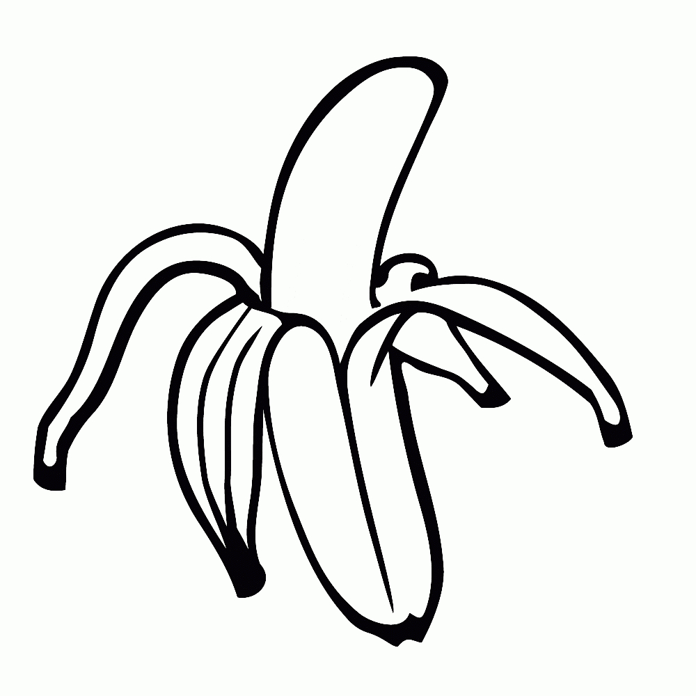 Banaan Kleurplaat : Coloriage Les Enfants Within Banaan Kleurplaat Nieuwe  Beste  Banaan Tekening   Populair Banaan Tekening