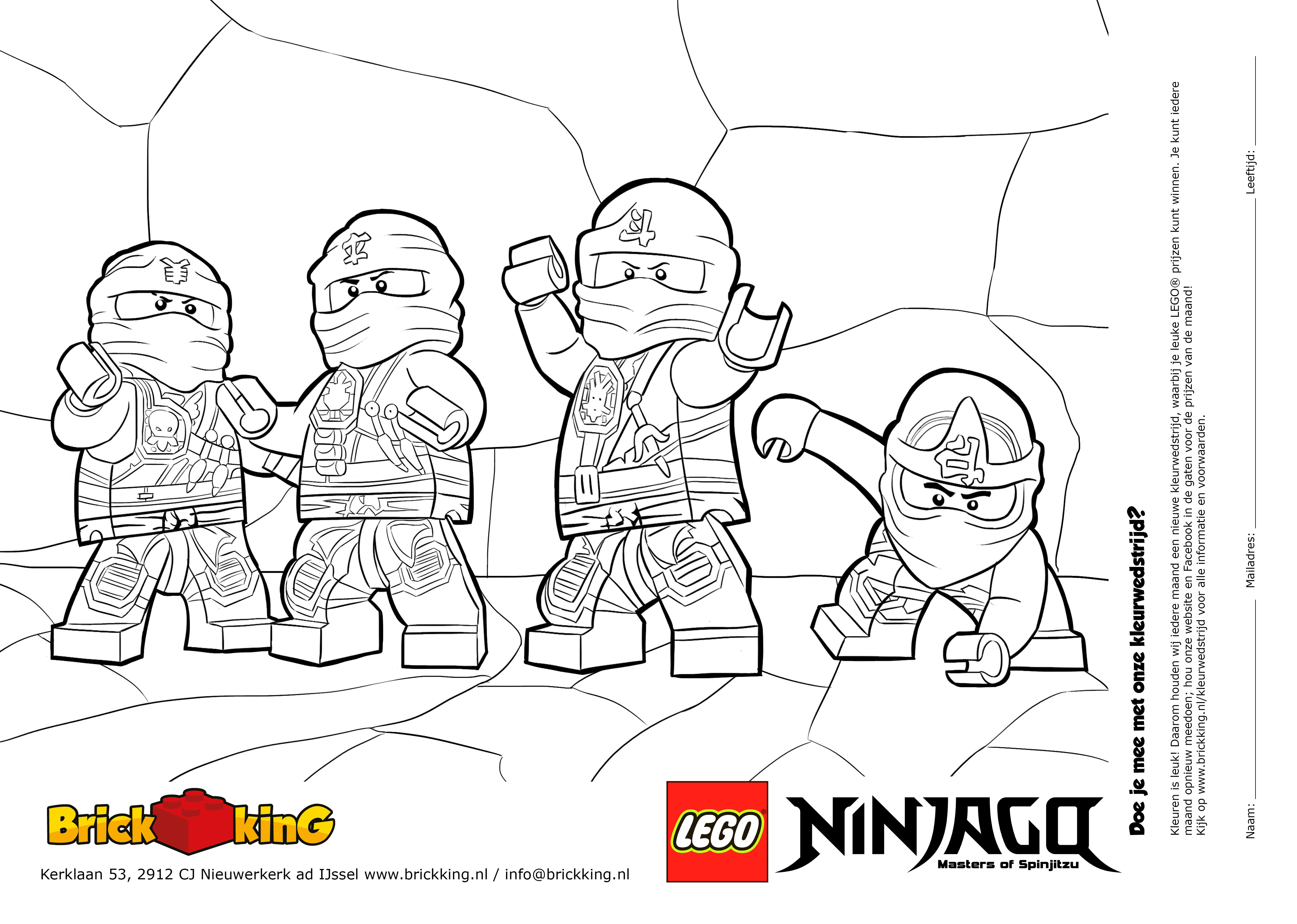 Beste Kleurplaat Ninjago Lego : Kleurplaat 2019  Populair Lego Ninjago Kleurplaat   Beste  Beste  Lego Ninjago Kleurplaat